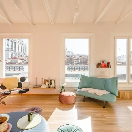 Pop-Zen Penthouse Madrid Apartment Exterior photo